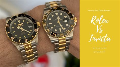 invicta compared to rolex|Invicta 9937ob vs Rolex.